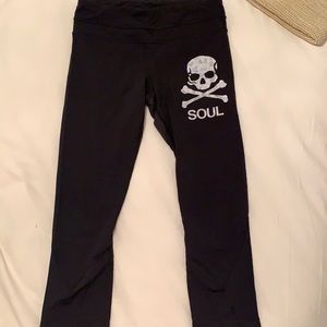 Soul Cycle x Lululemon Cropped Legging